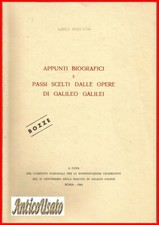 APPUNTI BIOGRAFICI E PASSI