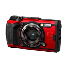 Olympus Tough TG-6 obiettivo zoom impermeabile 12 MP GPS Wi-Fi fotocamera digitale rosso Giappone