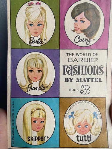 Catalogo barbie 1966 vintage - barbie,