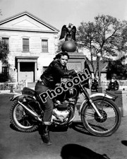Marlon Brando On Bike For The