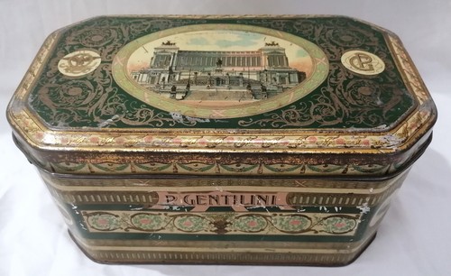 Scatola latta antica - di,