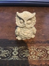 Portafortuna GUFO POLVERE DI MARMO PURO, NO INTONACO (ALTA QUALITÀ) dall'Italia