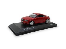 Modellino auto Audi TT Coupé miniatura 1:43 rosso amuletro