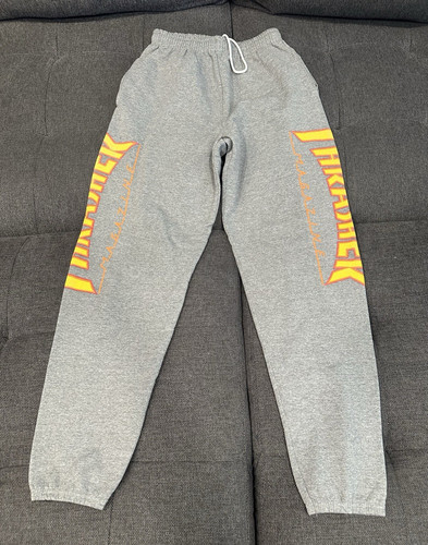 Thrasher fleece jogger pants - thrasher, l