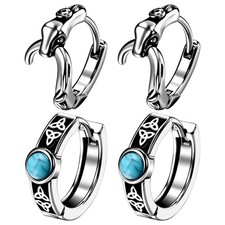 Orecchino Huggie Nodo Celtico