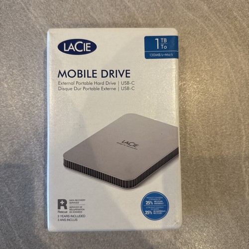 Lacie mobile drive moon tb - moon,