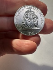 Lire 1947 vaticano pio - 5,