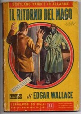WALLACE (Edgar) - IL RITORNO DEL MAGO, Capolavori dei Gialli ed. 1954