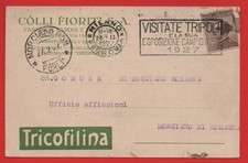 CARTOLINA COMMERCIALE PUBBLICITARIA N°124 COLLI FIORITI PROFUMI MILANO