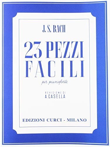 Bach pezzi facili per - bach, 23