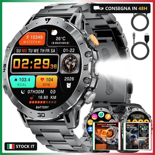 1000mah smartwatch uomo - smartwatch,
