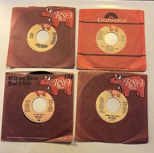 45 RPM Vinyl Record Bee Gees