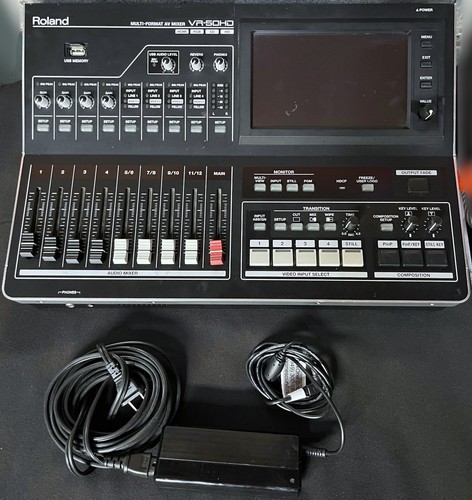 Roland 50hd mixer video - roland,