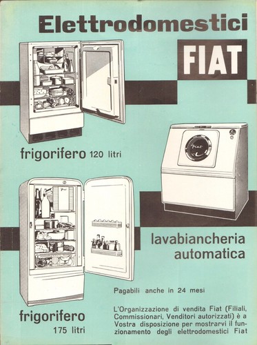 Pubblicita 1954 frigorifero - pubblicita',