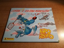Album figurine Panini LUPO ALBERTO, L'AMORE E' UNA COSA MERAVIGLIOSA, incompleto