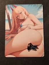 POWER - CHAINSAW MAN - BIG ASS - SEXY BIKINI GIRL - BIG BOOBS - WAIFU - HOLO