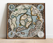 1595 mercatore mappa delle - mercatore,