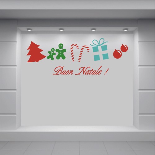 Adesivi natale stickers - natale,