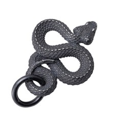 Collana ciondolo uomo serpente