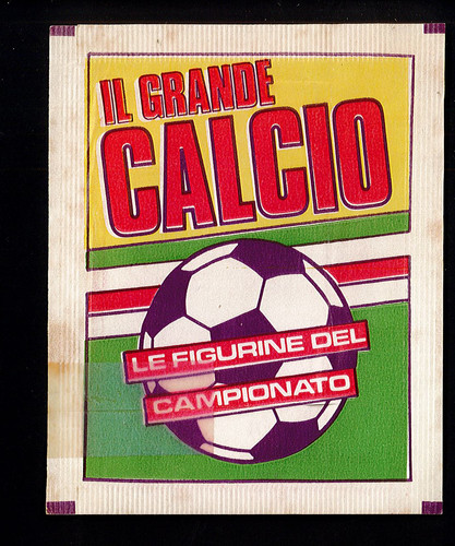 Bustina figurine calciatori - bustina,