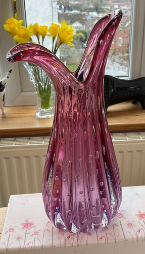 Vaso murano vintage - vaso,