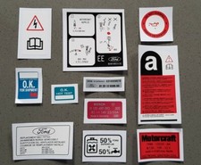 Set adesivi decalcomania vano