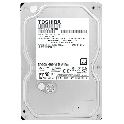 Toshiba dt01aca100 hdd interna - dt01aca100,