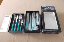 Guzzini My Fusion set 24 posate blu nuovo con scatola