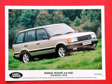Foto stampa originale RANGE ROVER 4.6 HSE (P38A) anno modello 1999