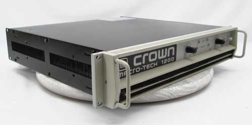 Crown macro tech 1200 - crown, macro-tech