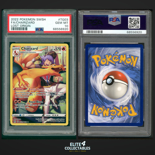 Charizard tg03 tg30 - tg03/tg30, psa
