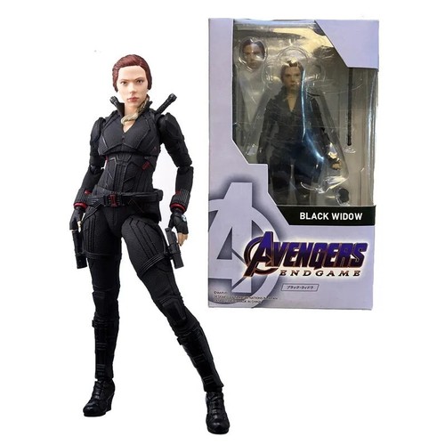 Figurine black widow articulé - widow,