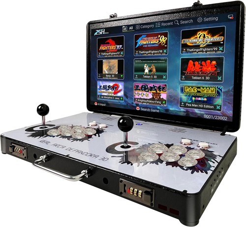 Console gioco arcade 3d - console,