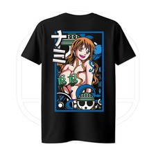 Maglietta Anime One Piece Nami – T-Shirt Uomo Donna Cotone Stile Manga Giappone