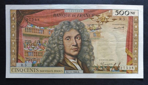 500 francs molière 7 - "molière",