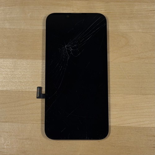 Cracked iphone 13 oled - 13,