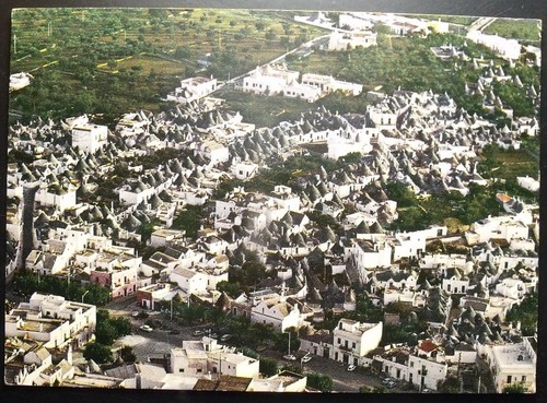 Cartolina alberobello puglia - cartolina,