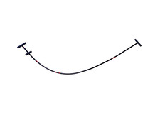 CINGHIETTA IN PLASTICA SICUREZZA APERTURA SPORTELLI VESPA PK 50 S - PK 125 +