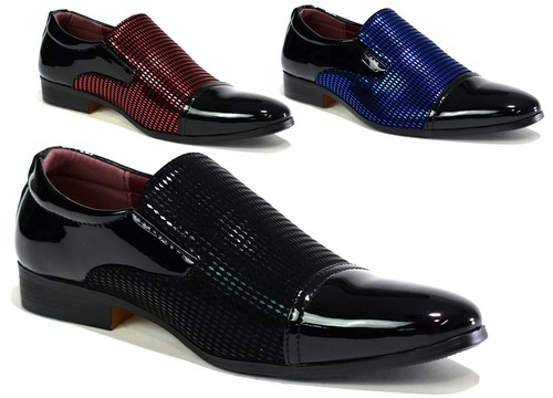 Mocassino ragazzo rosso - , blu