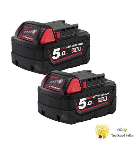 Milwaukee m18b5 rosso - rosso, ioni