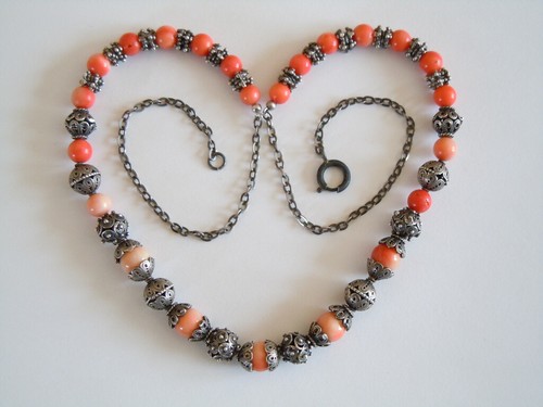 Vecchia collana argento - in,
