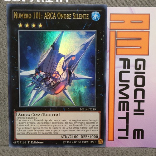 Numero 101 arca onore silente - numero,
