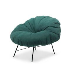 MOGG | CLOSER | POLTRONA IN PELLE NABUK STRUTTURA NERO 100x70 cm