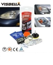 KIT RIGENERAZIONE RINNOVA RIPRISTINO LUCIDA FANALI FARI LENTI OPACIZZATI TRAPANO