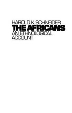 The Africans : An Ethnological