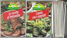 Lotto 13 Spiralotti della buona cucina (anche le ricette di Petronilla)