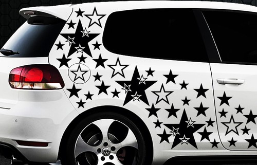 Pezzi stelle star adesivi - 93,