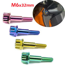 TC4 Titanio Bullone M6x32mm Vitello | N.9 Auto Elettrica | Xmax300 Vite Tirante 