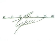 Scritta Karmann Ghia
