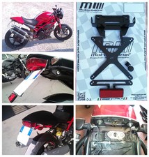 Porta targa regolabile ducati - targa,
